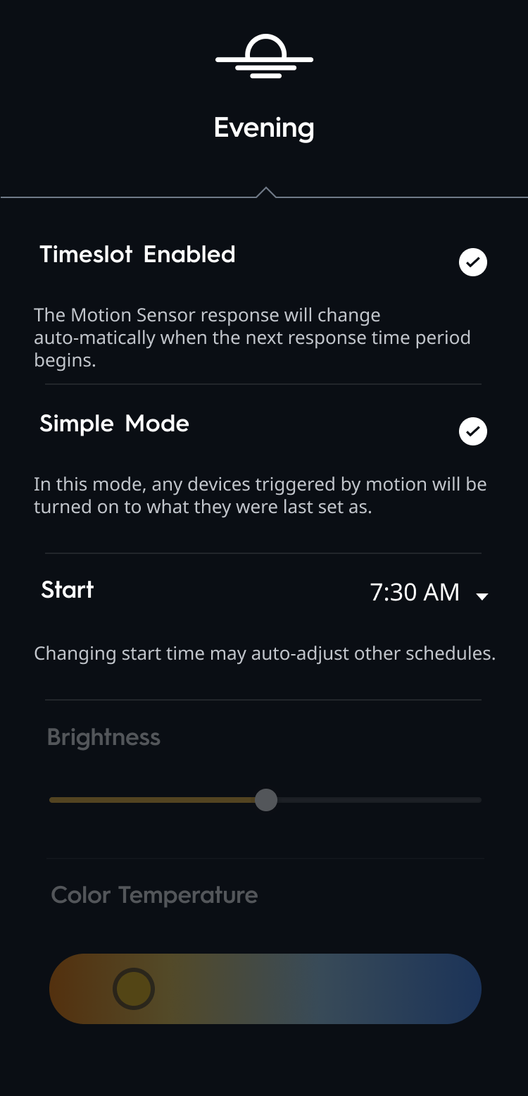 Using Motion to Control Cync Smart Devices